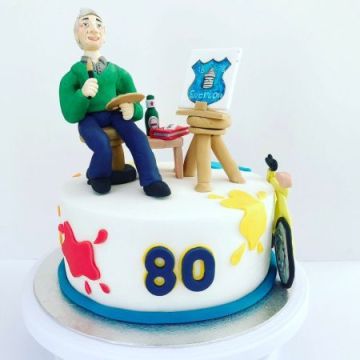 Grand Father Birthday 2 Kg Cake