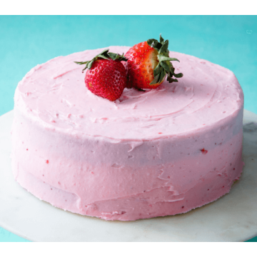 Eggless Paradise Strawberry Cake Half Kgs