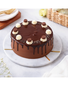 Eggless Tropical Chocolate Truffle Cake Half Kg