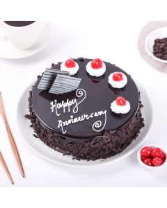 Eggless Lovely Black Forest Cake Half Kg