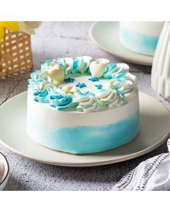 Floral Design Vanilla Cake Half Kg