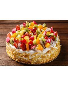 Fresh Fruit Grande Cake Half Kg