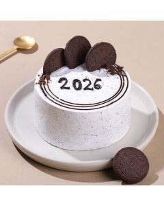 New Year Choco Oreo Mini Cake