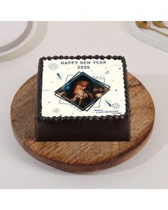 Personalised New Year 2026 Cake