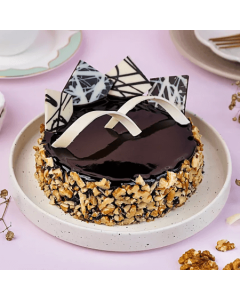 Walnut Chocolate Truffle Cake Half Kg