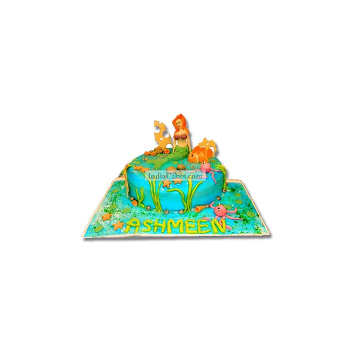 2 Kg The Little Mermaid Cake Pune