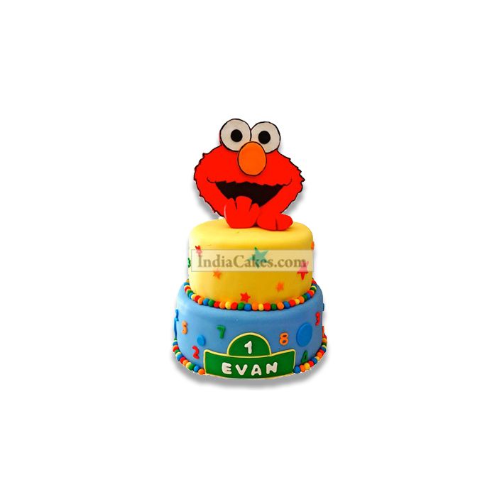 5 Kg Elmo Cake