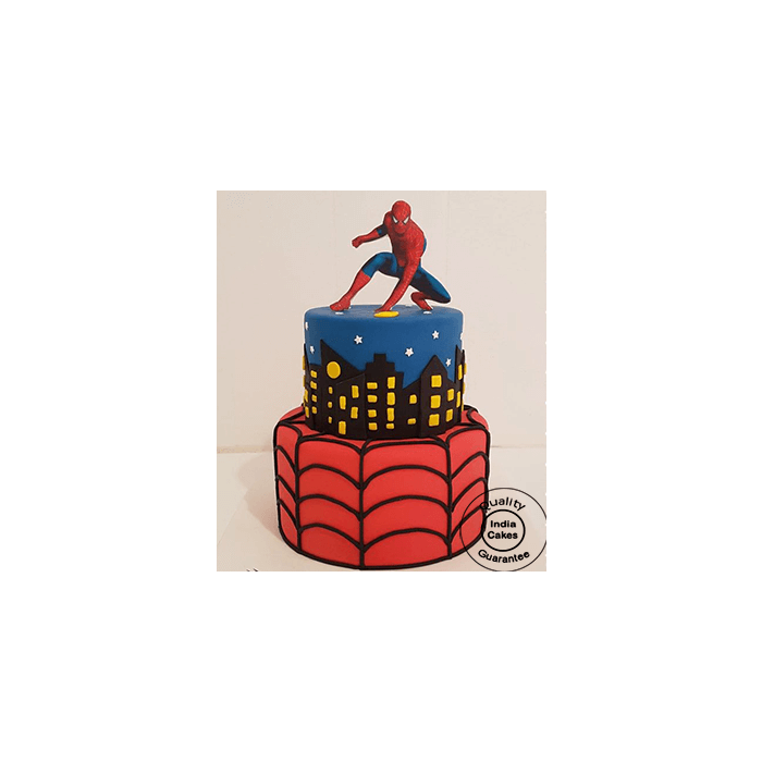 Spiderman Birthday Cake_3