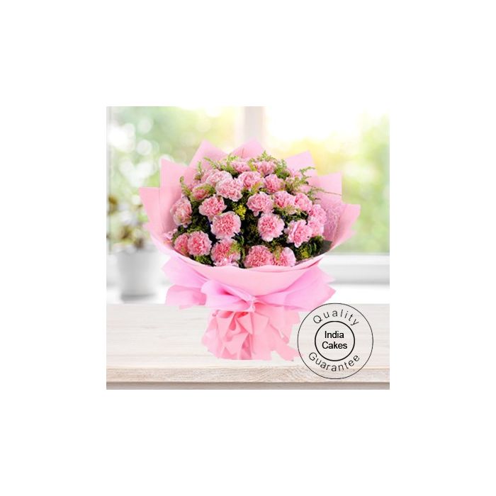 20 PINK CARNATIONS BUNCH 20 PINK CARNATIONS BUNCH