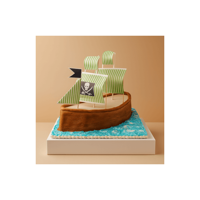 3 Kg Pirate Ship Cake 3 Kg Pirate Ship Cake