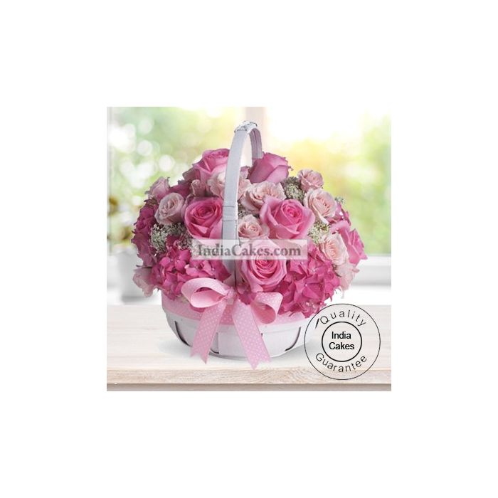 30 Pink Roses Arrangement