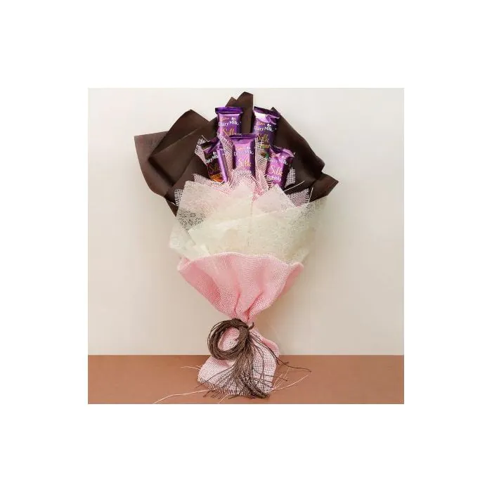 5 Assorted Dairy Milk Silk Bouquet 5 Assorted Dairy Milk Silk Bouquet