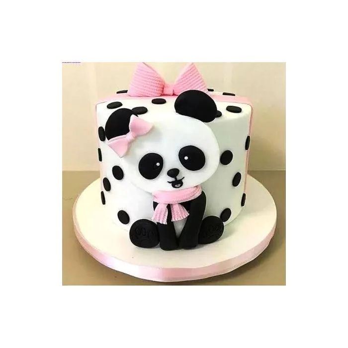 Adorable Panda Fondant Cake 1 Kg Adorable Panda Fondant Cake 1 Kg