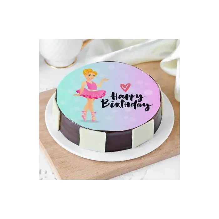 Barbie Poster Cake Half Kg