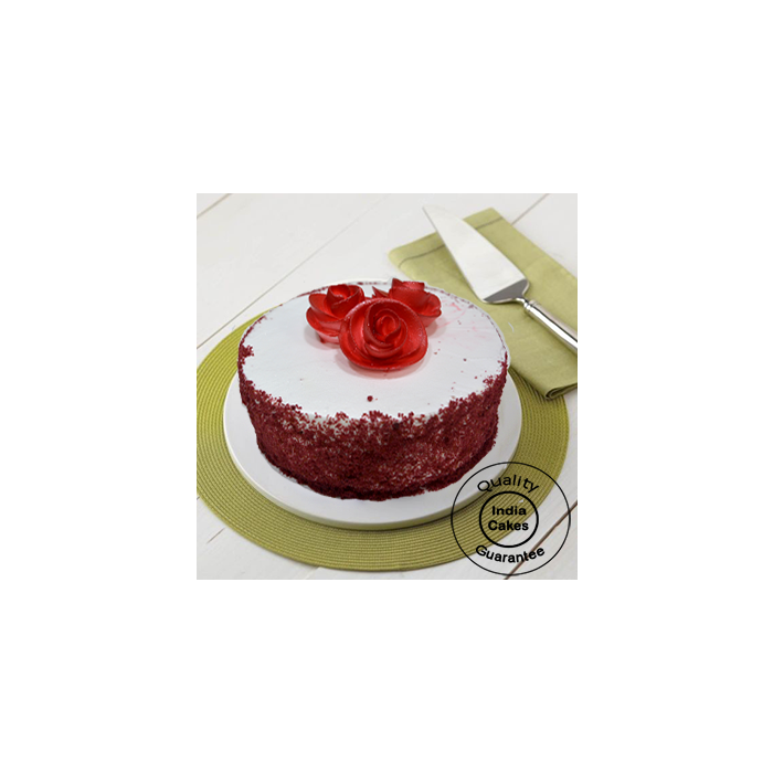 Beautiful Red Velvet Cake Half Kg Beautiful Red Velvet Cake Half Kg