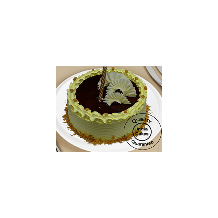 Eggless Half Kg Butterscotch Cake_3 Eggless Half Kg Butterscotch Cake_3
