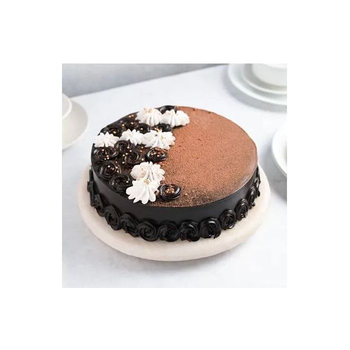 Eggless Celestial Truffle Chocolate Cake Half Kg Eggless Celestial Truffle Chocolate Cake Half Kg