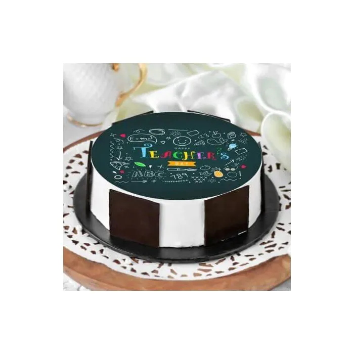 Chalkboard Teachers Day Cake Half Kg