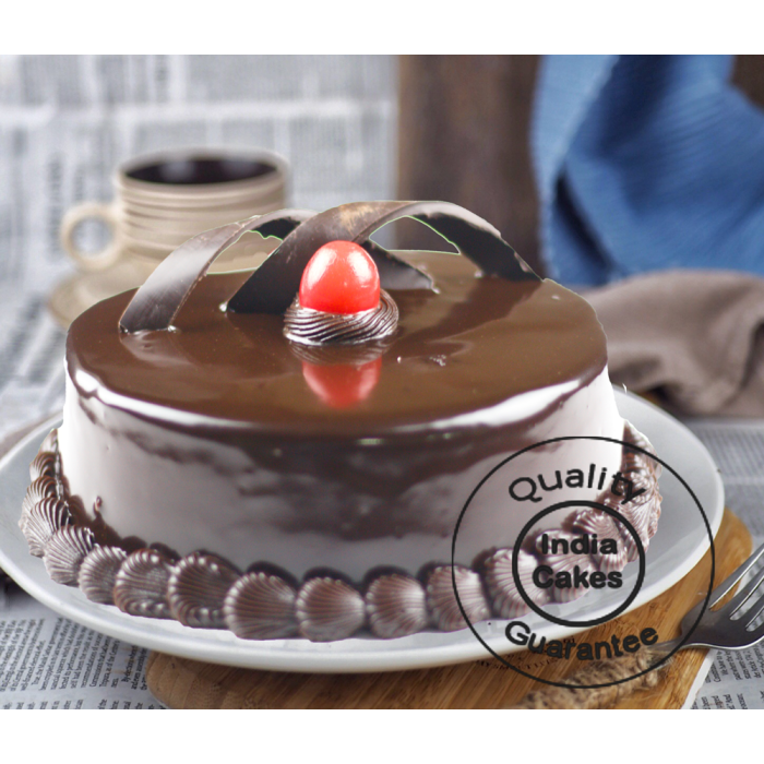 Eggless Chocolate Truffle Cake 1 Kg Eggless Chocolate Truffle Cake 1 Kg