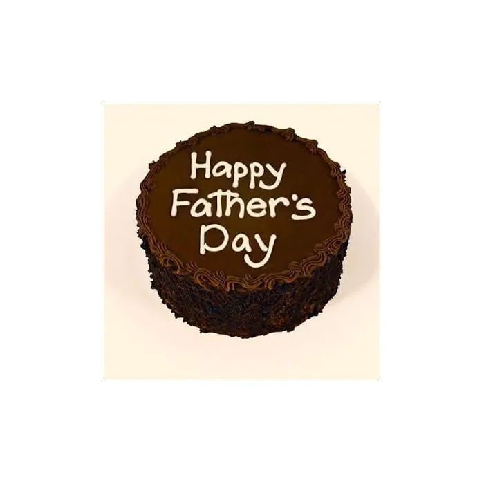 Chocolate Cake On Fathers Day Half Kg Chocolate Cake On Fathers Day Half Kg