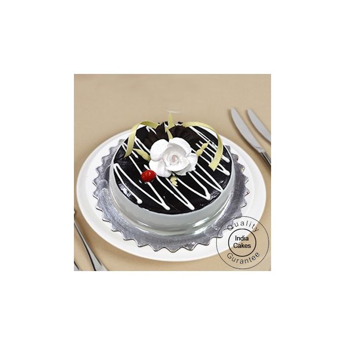 1 Kg Eggless Chocolate Marble Cake 1 Kg Eggless Chocolate Marble Cake