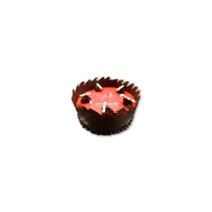 1 Kg Choco Strawberry Mousse Cake - offer 1 Kg Choco Strawberry Mousse Cake - offer