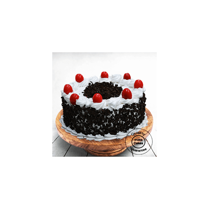 1 Kg Cream and Cherry Black Forest Cake 1 Kg Cream and Cherry Black Forest Cake