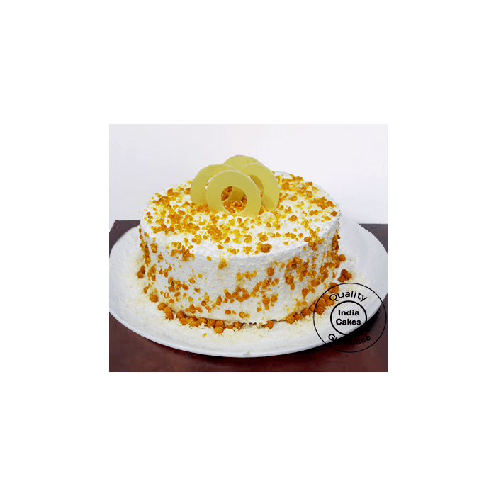1 Kg Creamy Butterscotch Cake 1 Kg Creamy Butterscotch Cake