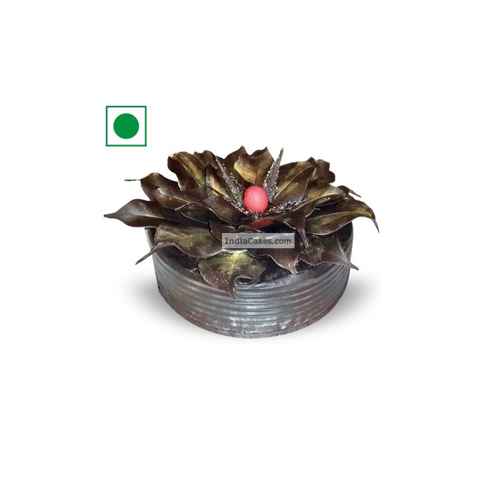 1 Kg Eggless Dark Chocolate Fantacy Cake 1 Kg Eggless Dark Chocolate Fantacy Cake