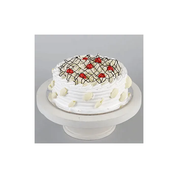 Delicious White Forest Cake Half Kgs