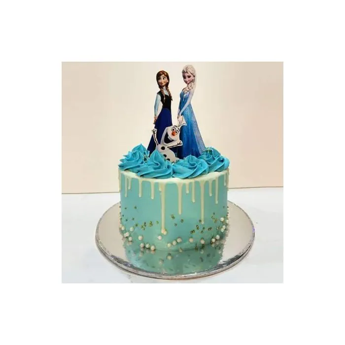 Delightful Elsa Anna Cake 1 Kg Delightful Elsa Anna Cake 1 Kg
