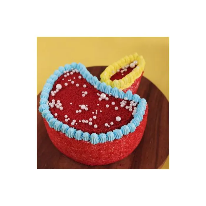 Diwali Red Velvet Cake Half Kg Diwali Red Velvet Cake Half Kg