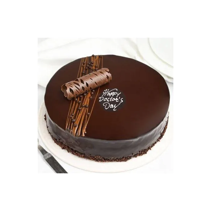 Eggless Doc Day Truffle Cake Half Kg Eggless Doc Day Truffle Cake Half Kg