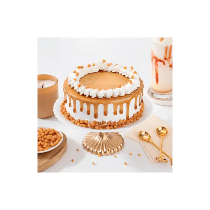 Dripy Caramel Crunch Cake Half Kg