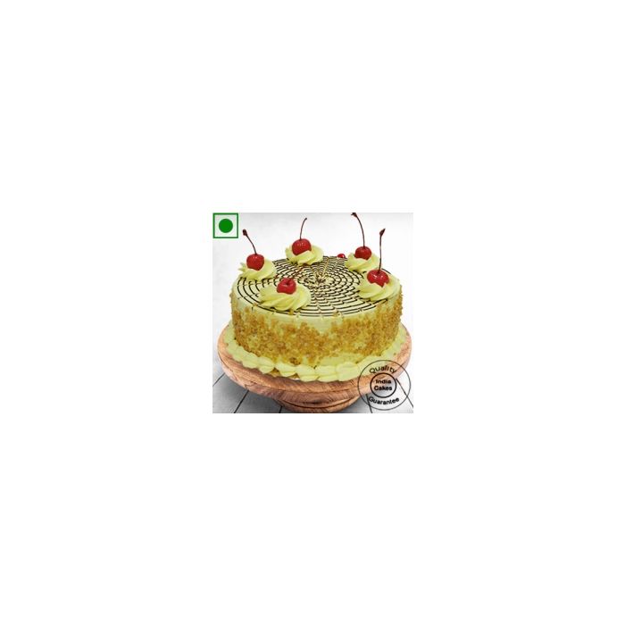 Eggless Affable Butterscotch Cake Half Kg Eggless Affable Butterscotch Cake Half Kg
