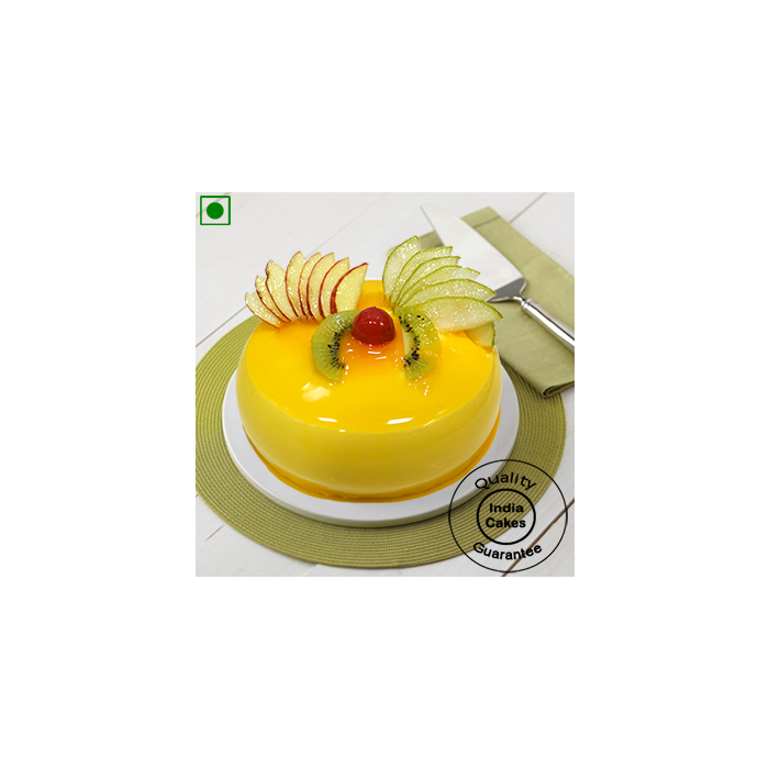 Eggless Delectable Fresh Fruit Cake Half Kg Eggless Delectable Fresh Fruit Cake Half Kg