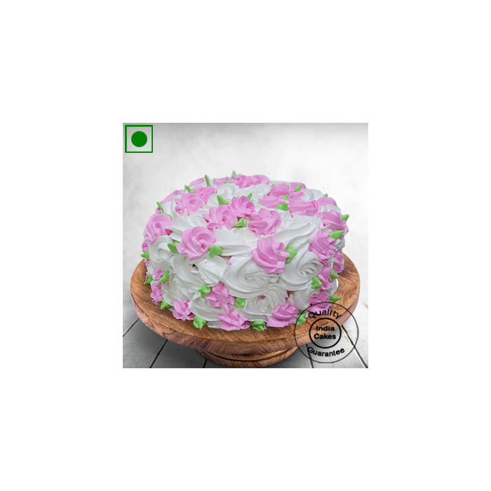 Eggless Delicious Swirls Strawberry Cake Half Kg Eggless Delicious Swirls Strawberry Cake Half Kg