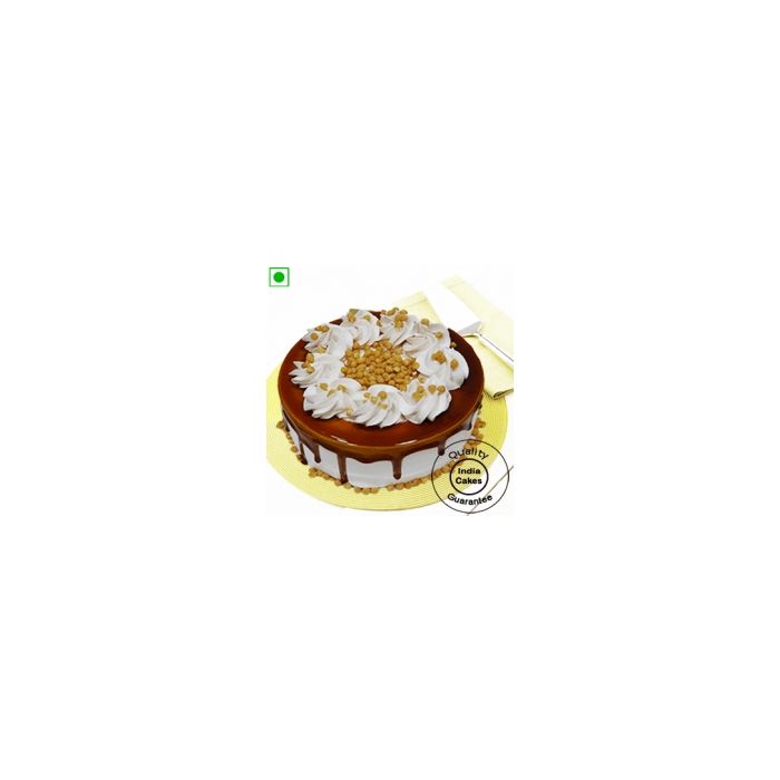 Eggless Delicious Butterscotch Cake Half Kg Eggless Delicious Butterscotch Cake Half Kg