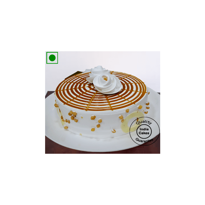 Eggless Desirable Butterscotch Cake Half Kg Eggless Desirable Butterscotch Cake Half Kg