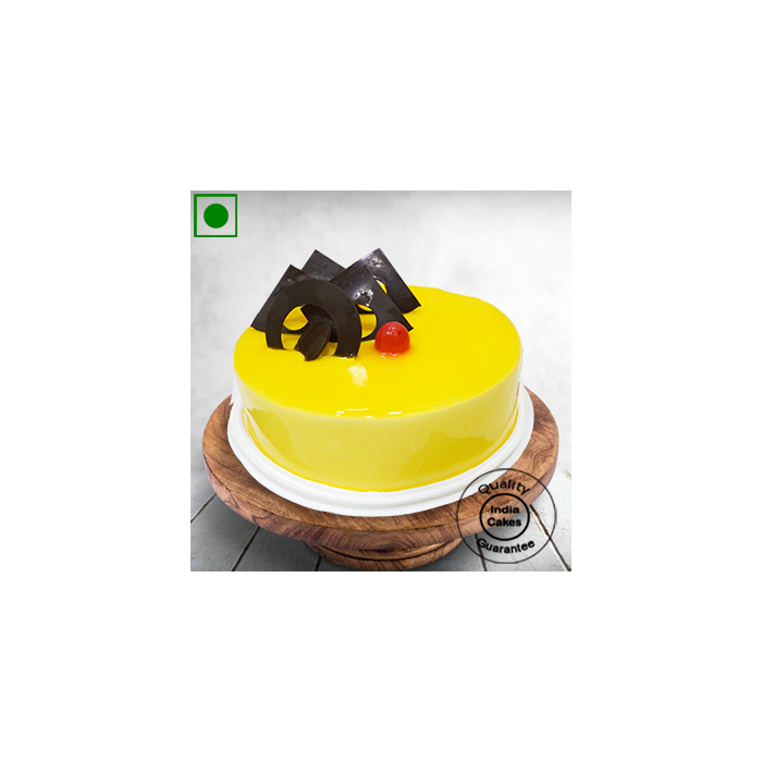 Eggless Half Kg Pineapple Cake_12 Eggless Half Kg Pineapple Cake_12