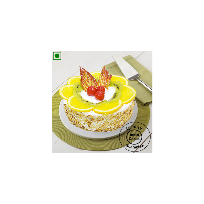 Eggless Rich Fresh Fruit Cake Half Kg Eggless Rich Fresh Fruit Cake Half Kg