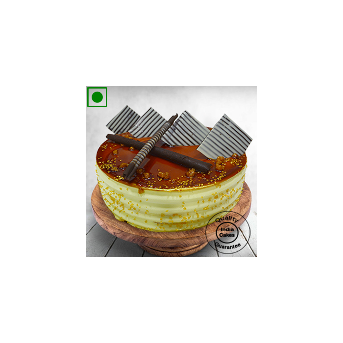 Eggless Tempting Butterscotch Cake Half Kg Eggless Tempting Butterscotch Cake Half Kg