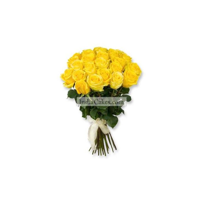 15 Yellow Roses Bunch 15 Yellow Roses Bunch