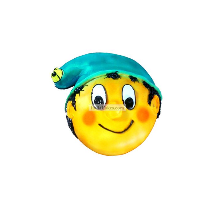 2 Kg Noddy Face Cake 2 Kg Noddy Face Cake