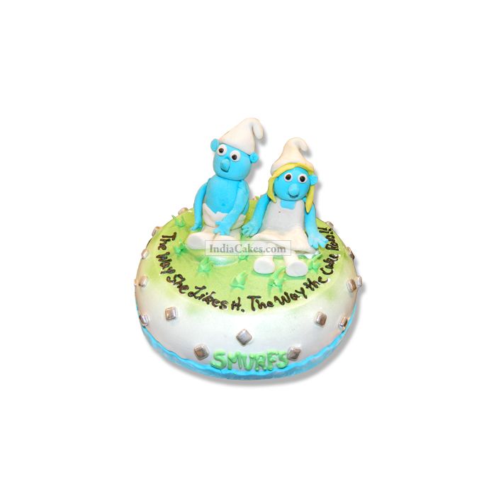 2 Kg Smurff Cake 2 Kg Smurff Cake
