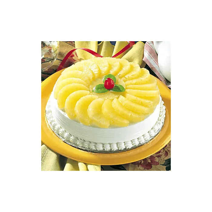 Fresh Creamy Pineapple Cake 1 Kgs Fresh Creamy Pineapple Cake 1 Kgs
