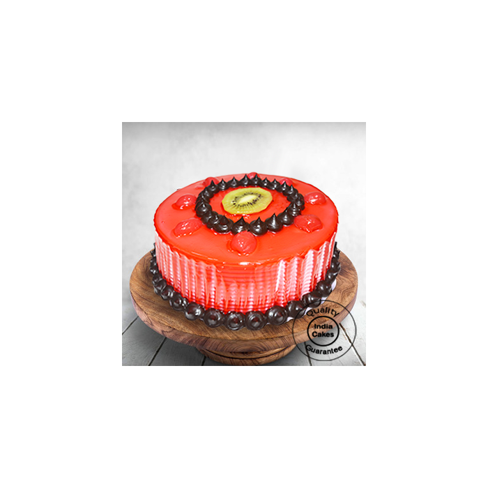 Fresh Fruit Strawberry Cake Half Kg Fresh Fruit Strawberry Cake Half Kg
