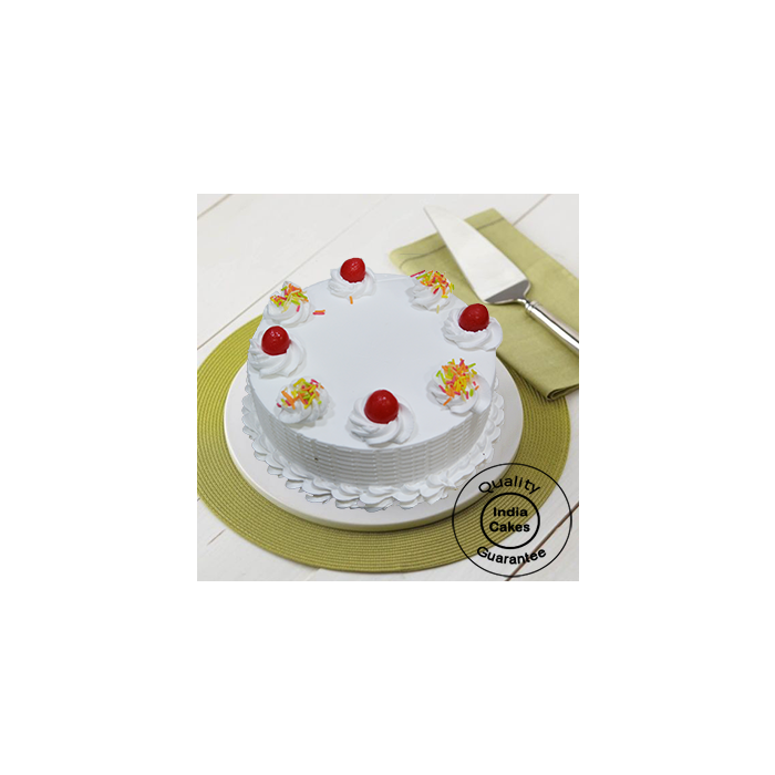 Fresh Rich Vanilla Cake Half Kg Fresh Rich Vanilla Cake Half Kg