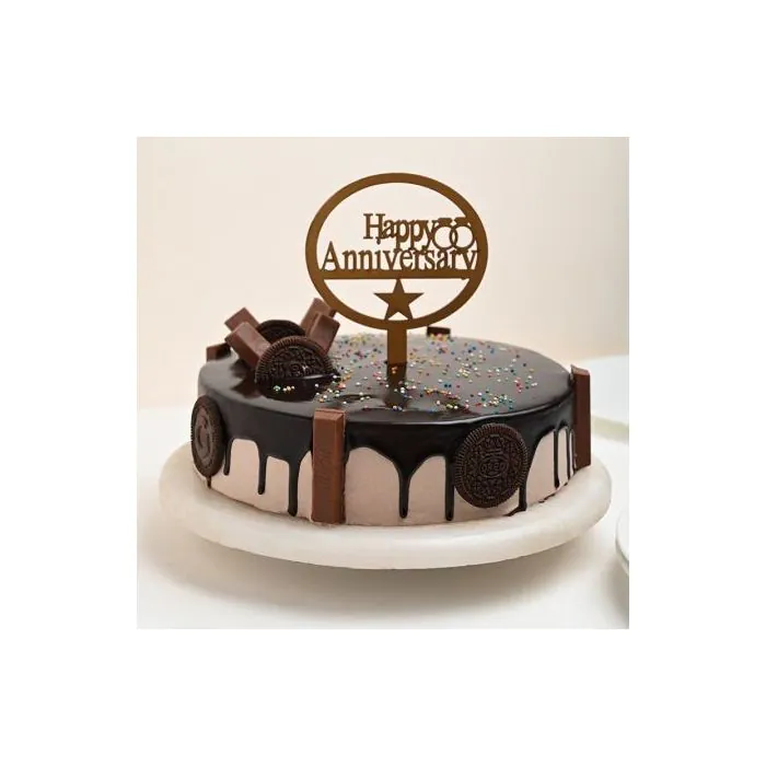 Happy Anniversary Kitkat Cake Half Kg Happy Anniversary Kitkat Cake Half Kg