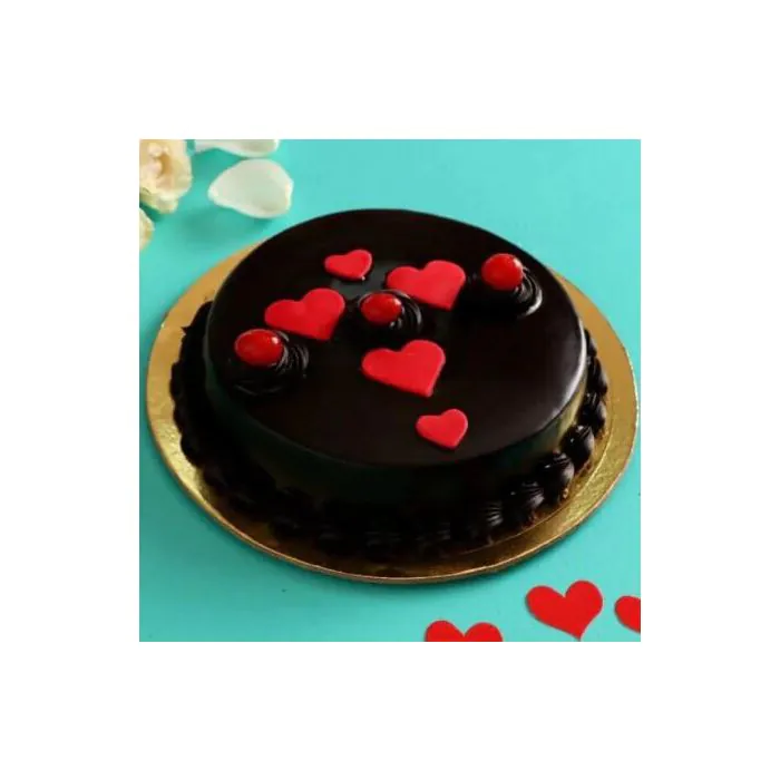 Eggless Heart Bonaza Delicious Choco Cake Half Kg Eggless Heart Bonaza Delicious Choco Cake Half Kg